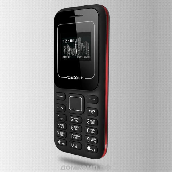 Мобильный телефон Texet TM-120 недорого. домкомп.рф
